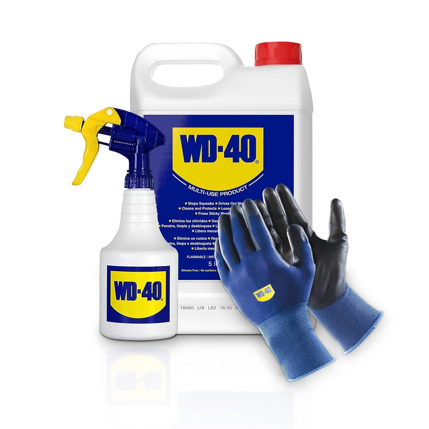 WD-40® Multi-Use Product – 5L Bulk Container (Professional & Industrial Use)