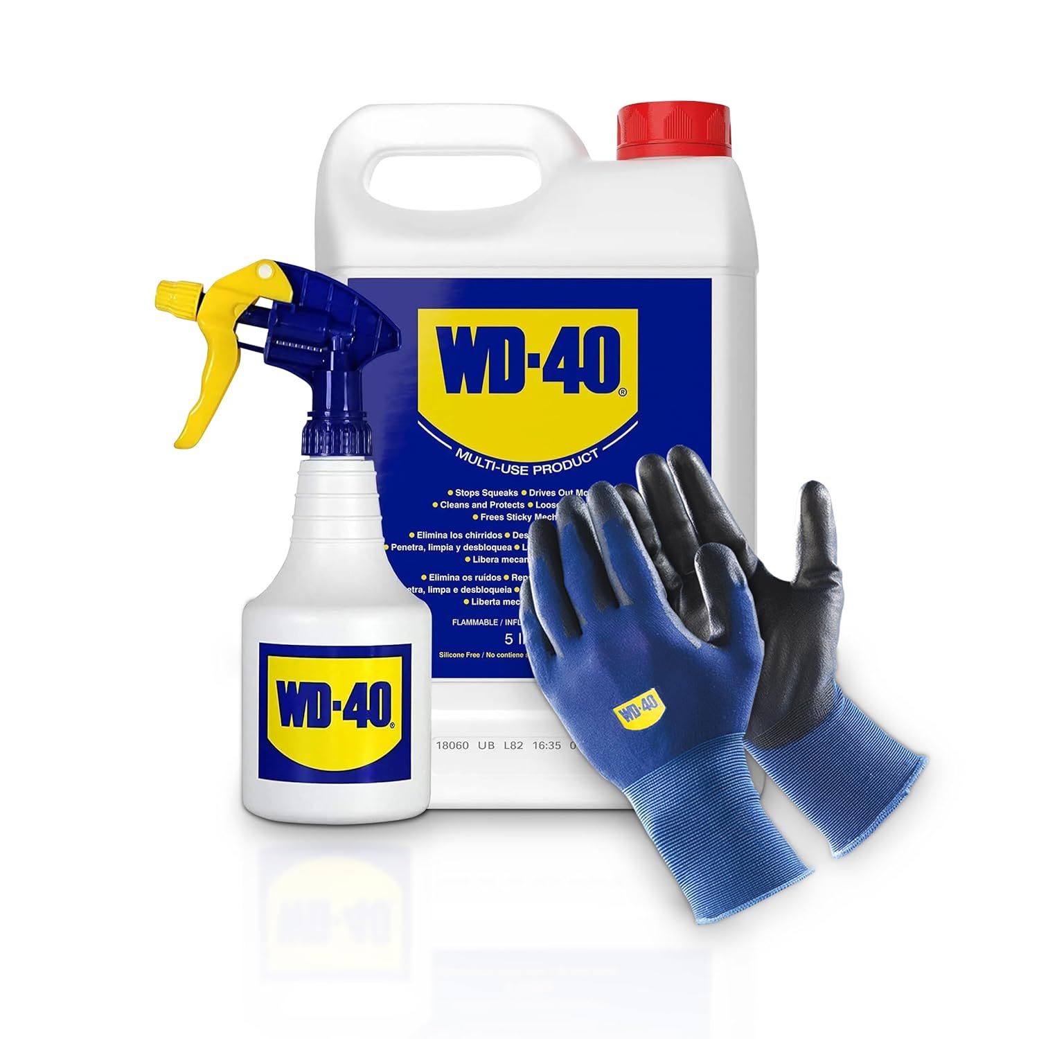 WD-40® Multi-Use Product – 5L Bulk Container (Professional & Industrial Use)