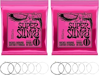 Electric Guitar Strings 2 Pack 9-42 Nickel Wound