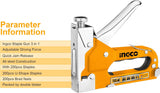 INGCO Heavy Duty Staple Gun Kit with 1000 Staples – HSG1405 (4-14mm)
