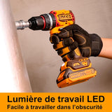 INGCO 20V Compact Brushless Cordless Impact Drill/Driver – 66Nm CIDLI20668