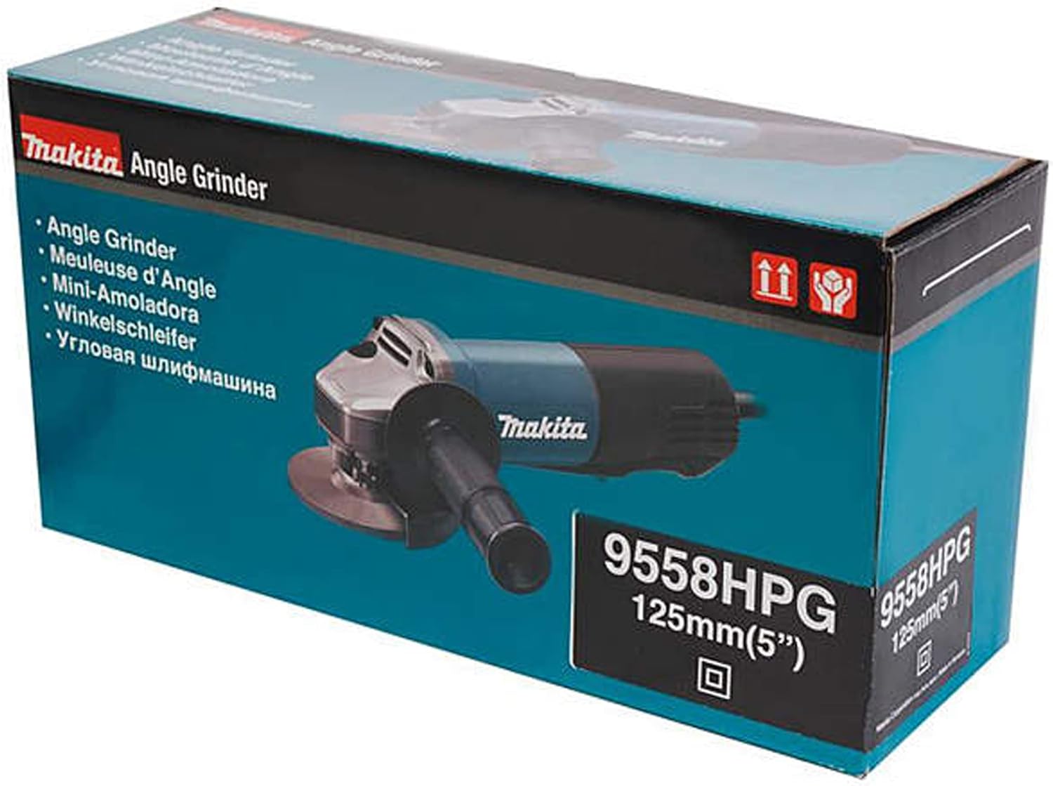 Makita 125mm (5") Angle Grinder – Model 9558HP