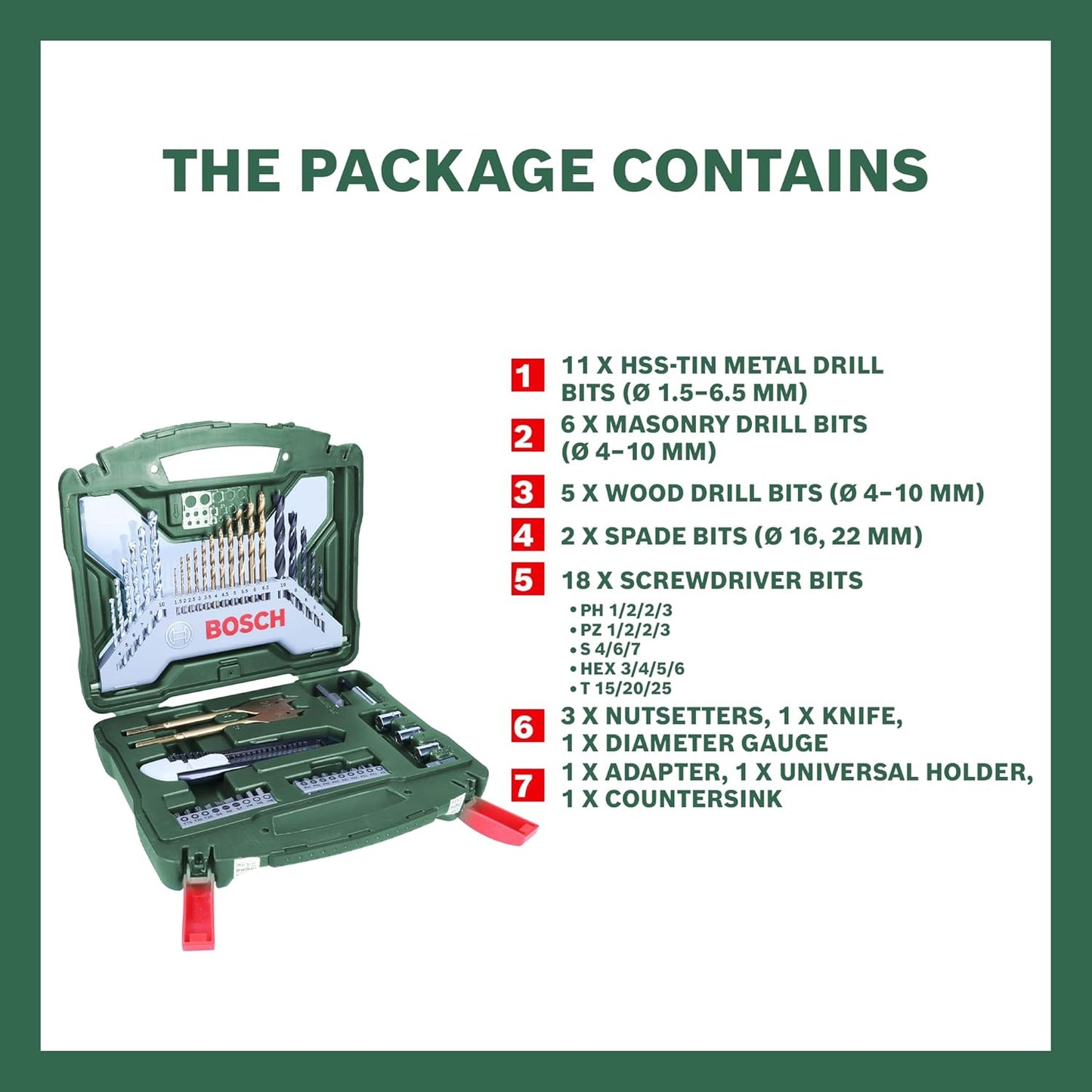 Bosch Cordless Drill EasyImpact 18V-38 with 2.5Ah Battery and Carrying Case