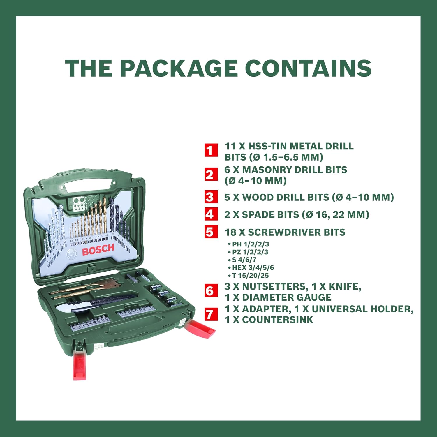 Bosch Cordless Drill EasyImpact 18V-38 with 2.5Ah Battery and Carrying Case