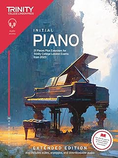 Trinity College London Piano Exam Pieces Plus Exercises 2023: Initial: Extended Edition