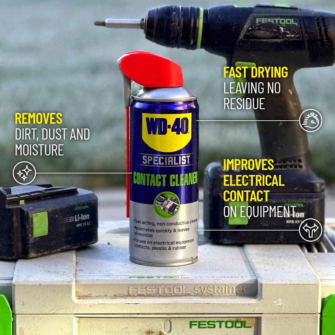 WD-40 Specialist Fast Drying Contact Cleaner – Electronics & Electrical Cleaner