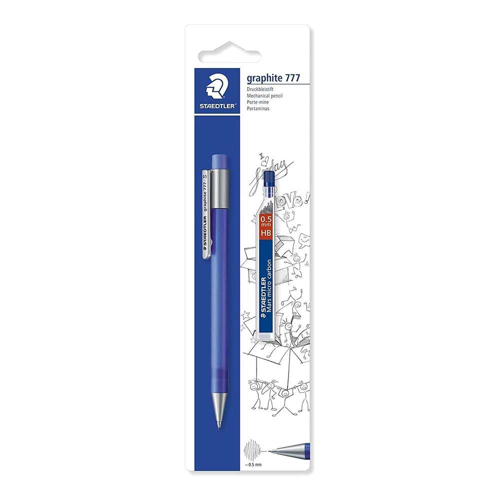 Staedtler Graphite 777 Mechanical Pencil Set, 0.5 mm – Pack of 1 + 1