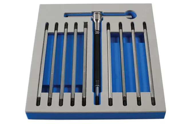 Laser - 7284 - T-Handle Double End Screwdriver Set 12pc