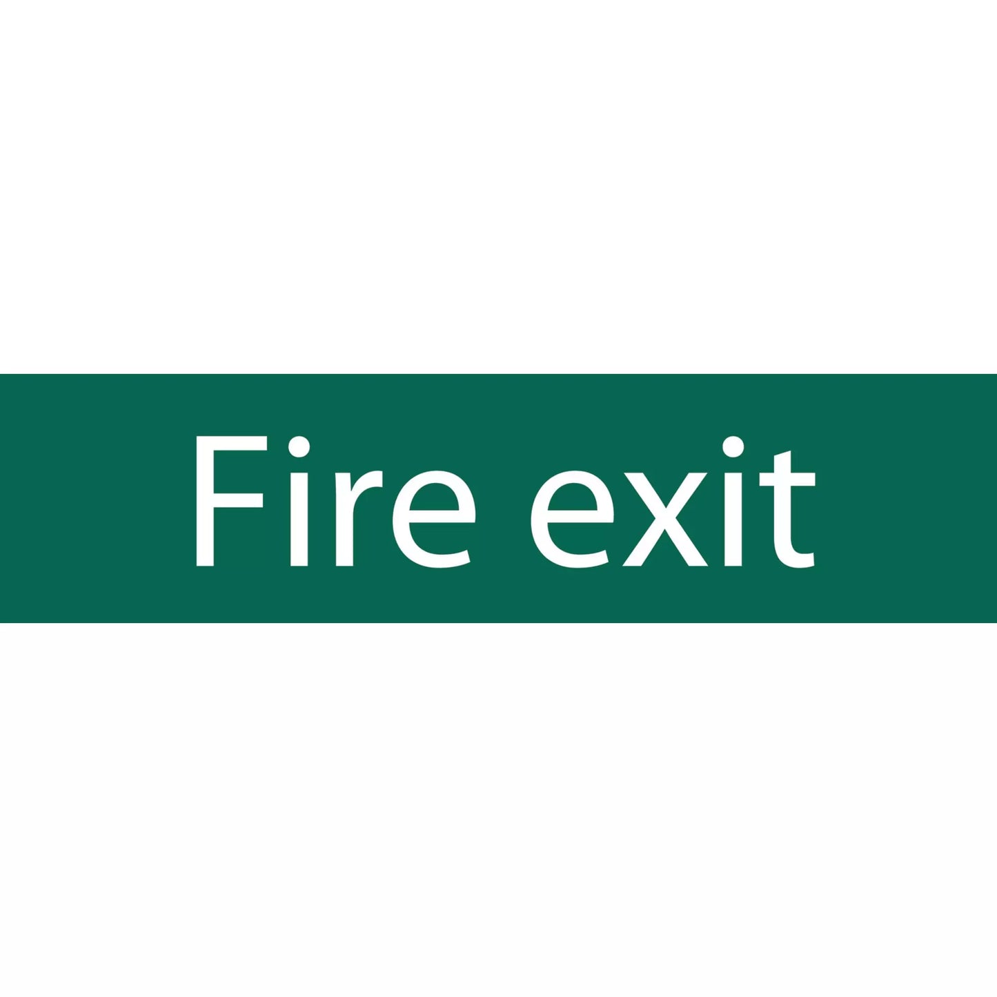 Draper Tools - 73213 - Fire Exit' Safety Sign, 200 x 50mm