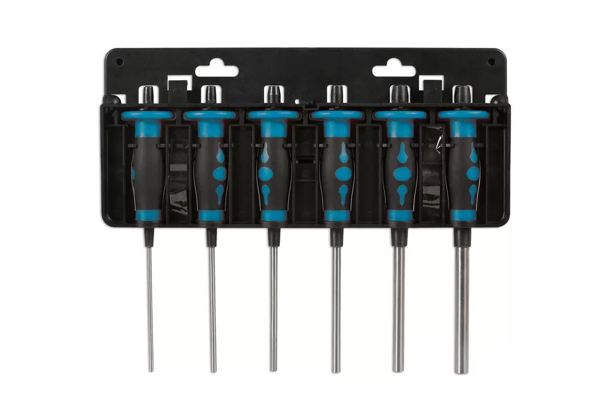 Laser - 7328 - Parallel Pin Punch Set, Long 6pc