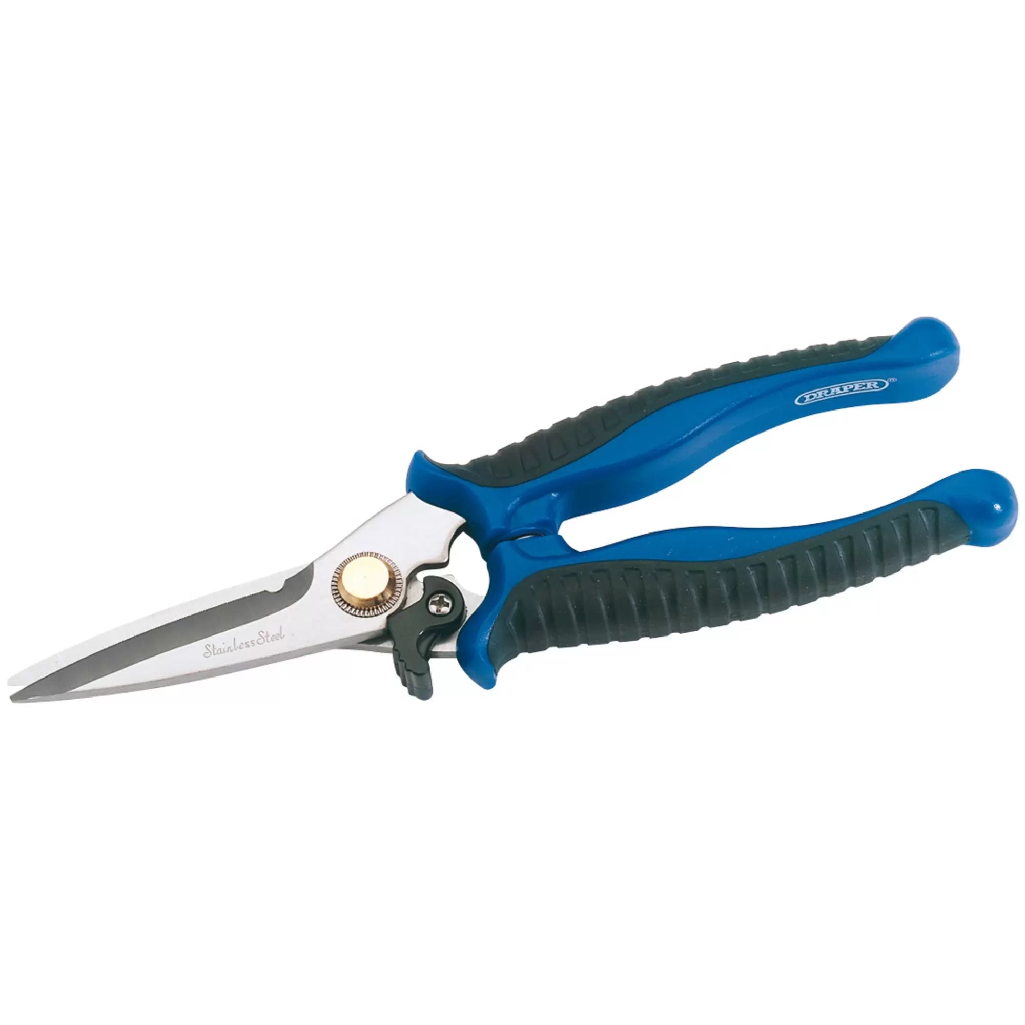 Draper Tools - 73745 - Soft Grip Universal Snips, 200mm