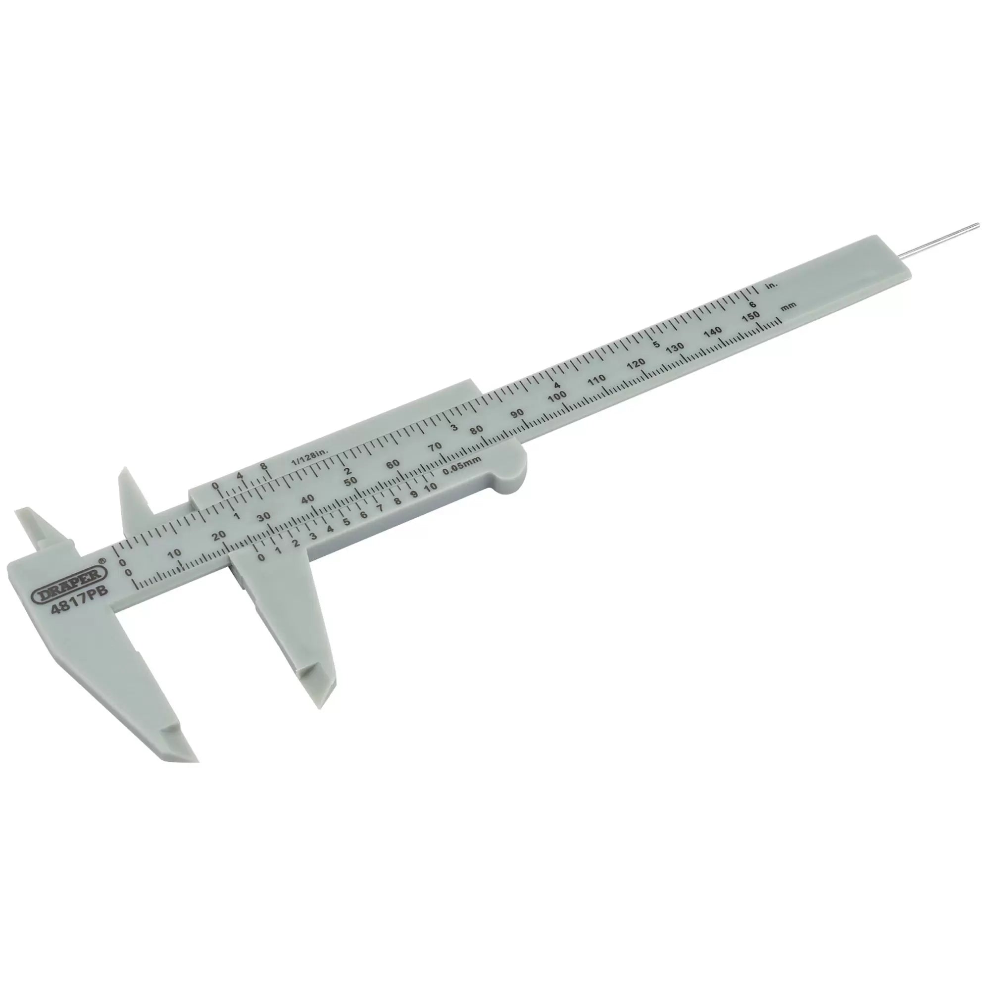 Draper Tools - 73863 - Plastic Vernier Caliper, 0 - 150mm or 6"