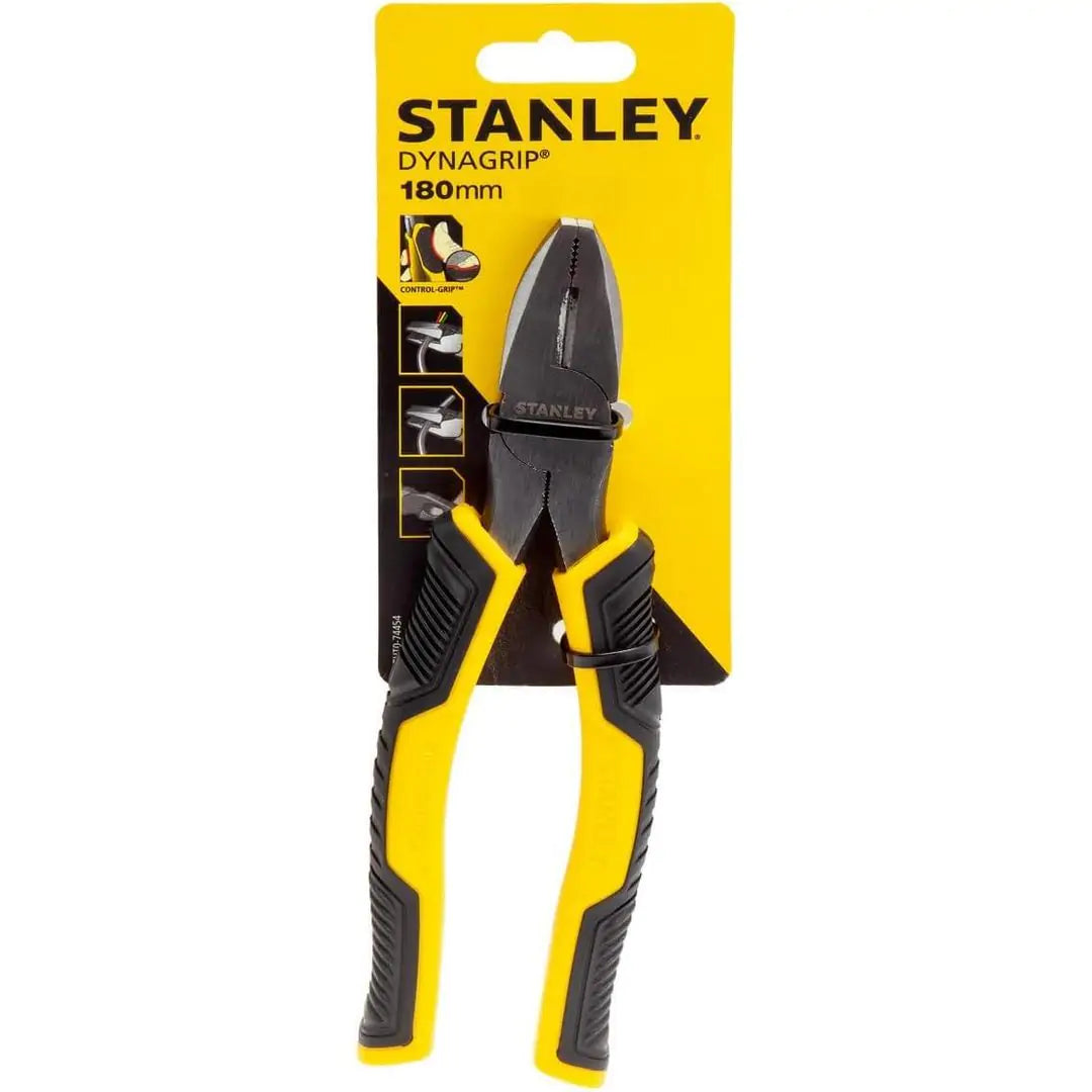 Stanley 180mm (7-inch) Combination Pliers – Dynagrip Pro Comfort Handle – 84-055
