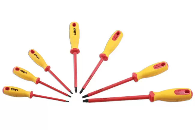 Laser - 7448 - Insulated Star Screwdriver Set 7pc