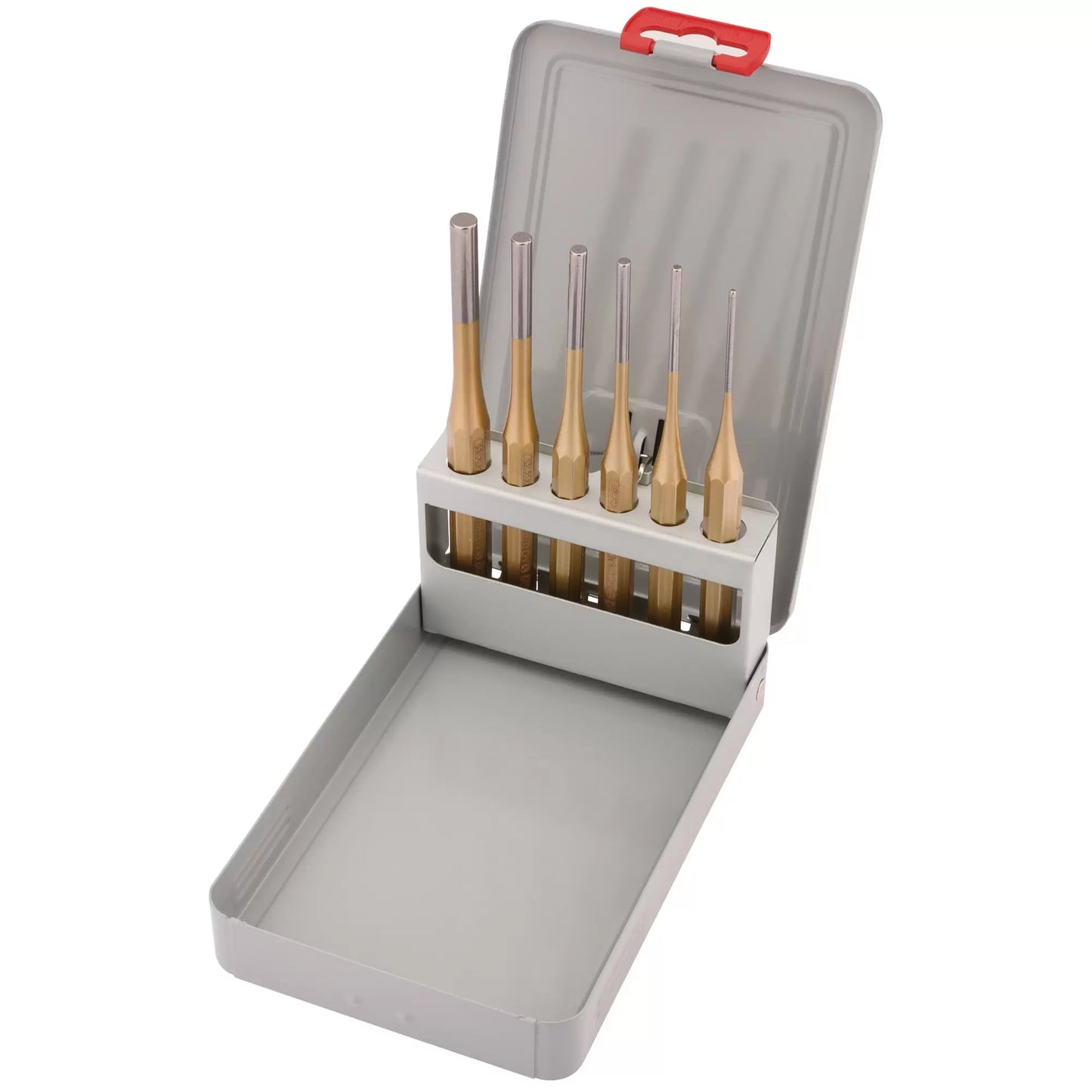 Draper Tools - 74712 - Draper Expert Octagonal Parallel Pin Punch Set, 150mm (6 Piece)