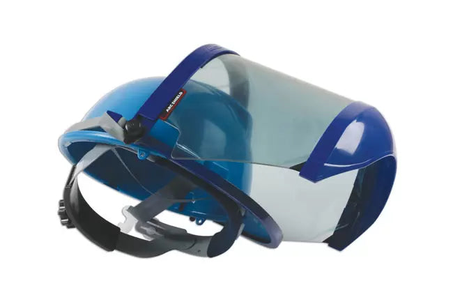 Laser - 7492 - Arc Flash Shield with Helmet & Chin Protection