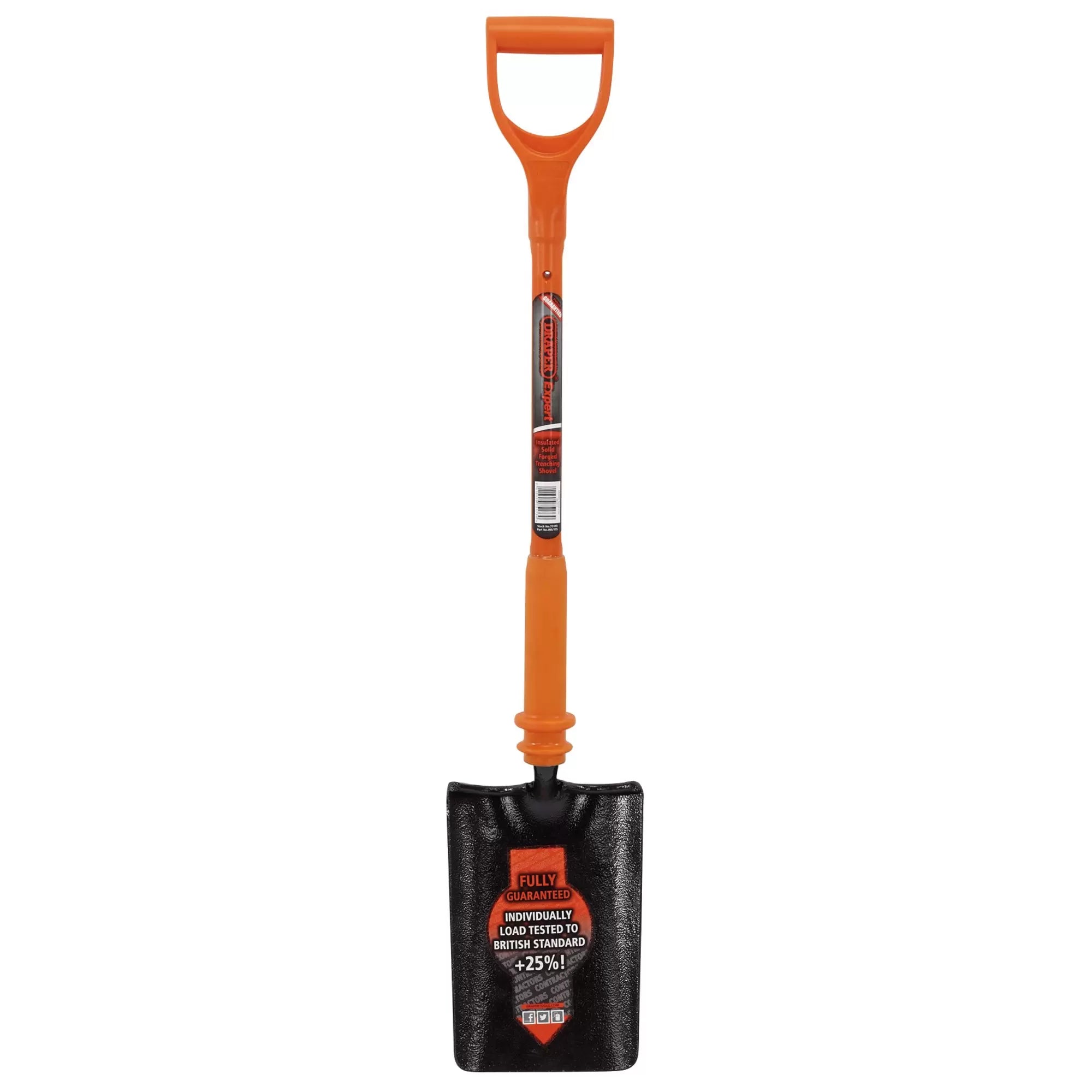 Draper Tools - 75173 - Draper Expert Fully Insulated Contractors Trenching Shovel