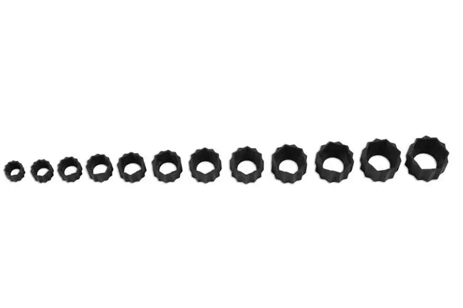 Laser - 7524 - Damaged Nut/Bolt Extractor Set 12pc