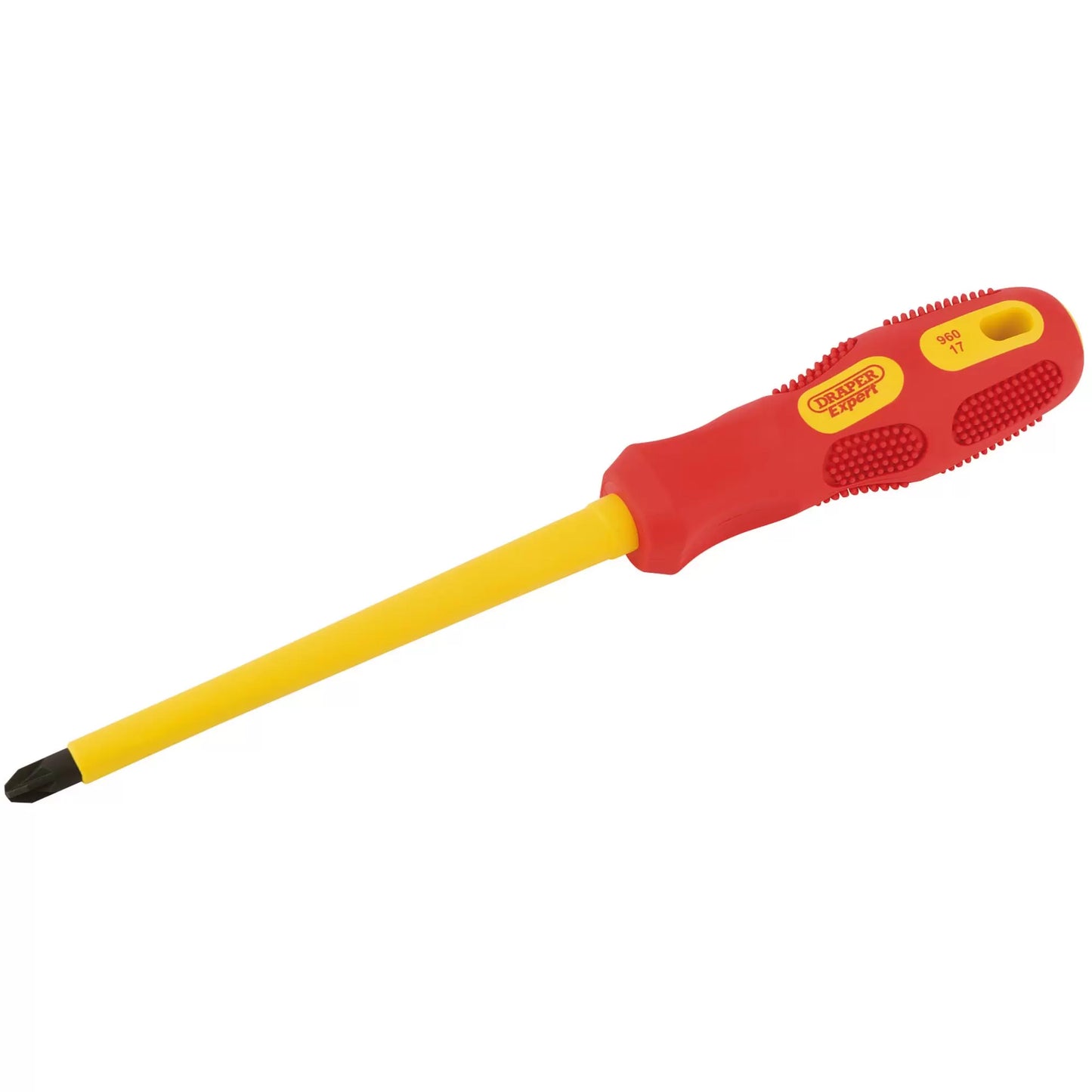 Draper Tools - 75389 - Draper Expert VDE Approved Fully Insulated PZ TYPE Screwdriver, No.3 x 150mm