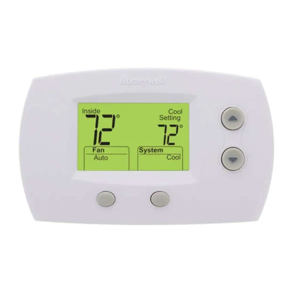 Honeywell TH5220D1003 Digital Thermostat, Dual-Stage Heating/Cooling