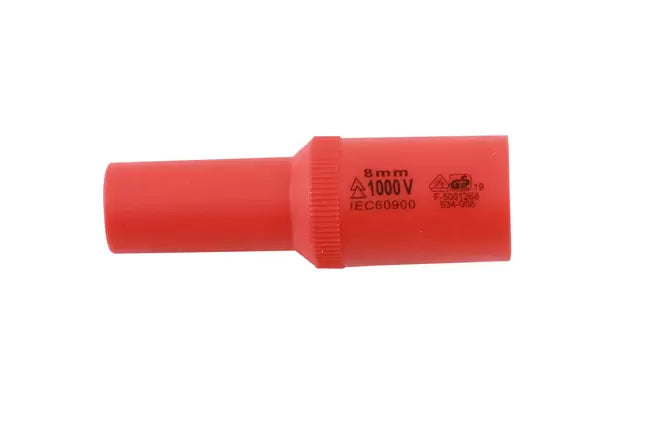 Laser - 7562 - Insulated Deep Magnetic Socket 3/8"D 8mm
