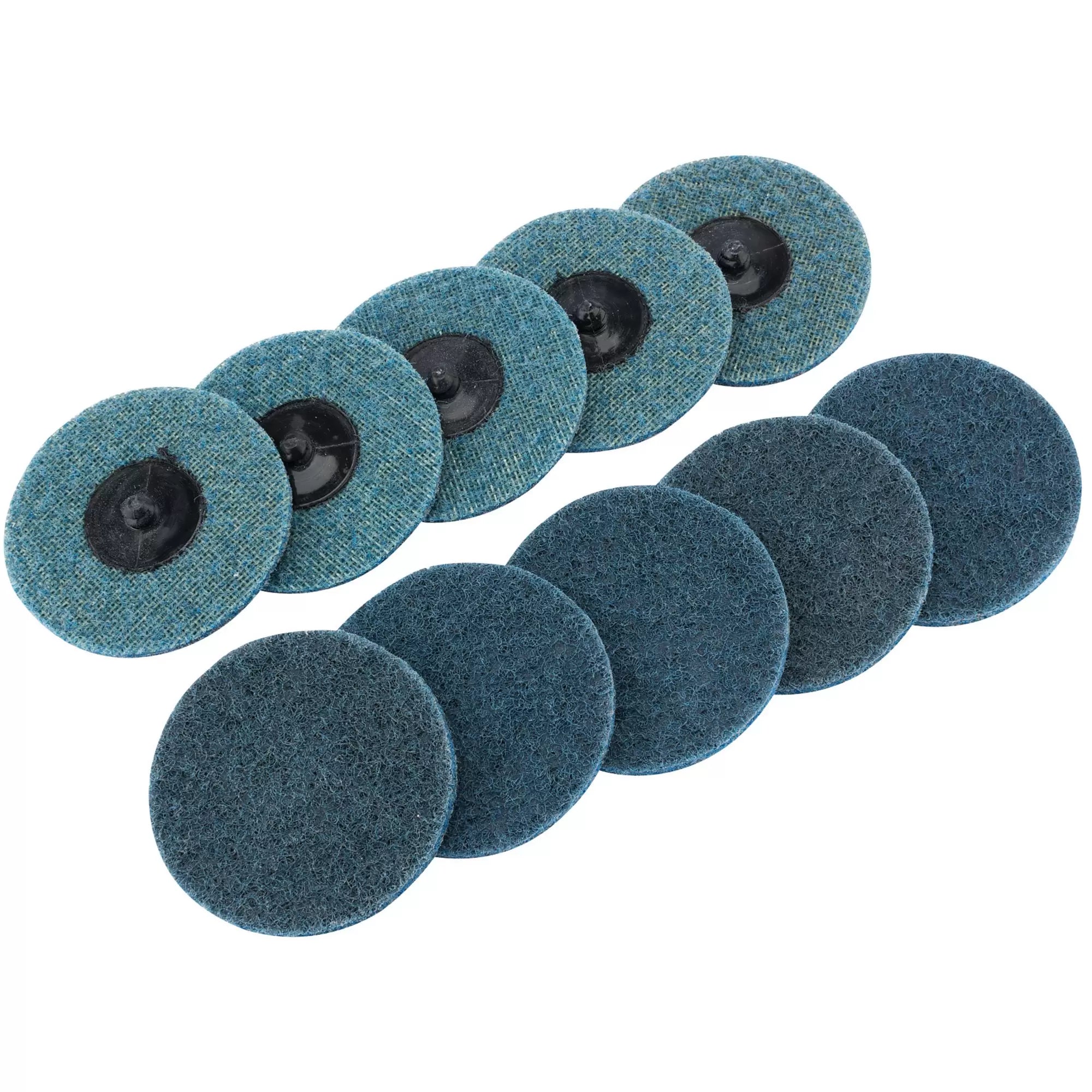 Draper Tools - 75626 - Polycarbide Abrasive Pads, 75mm, Fine (Pack of 10)