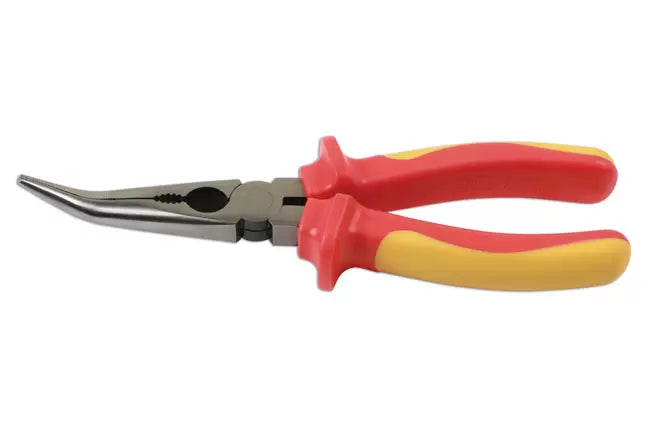 Laser - 7570 - Insulated Bent Nose Pliers 200mm