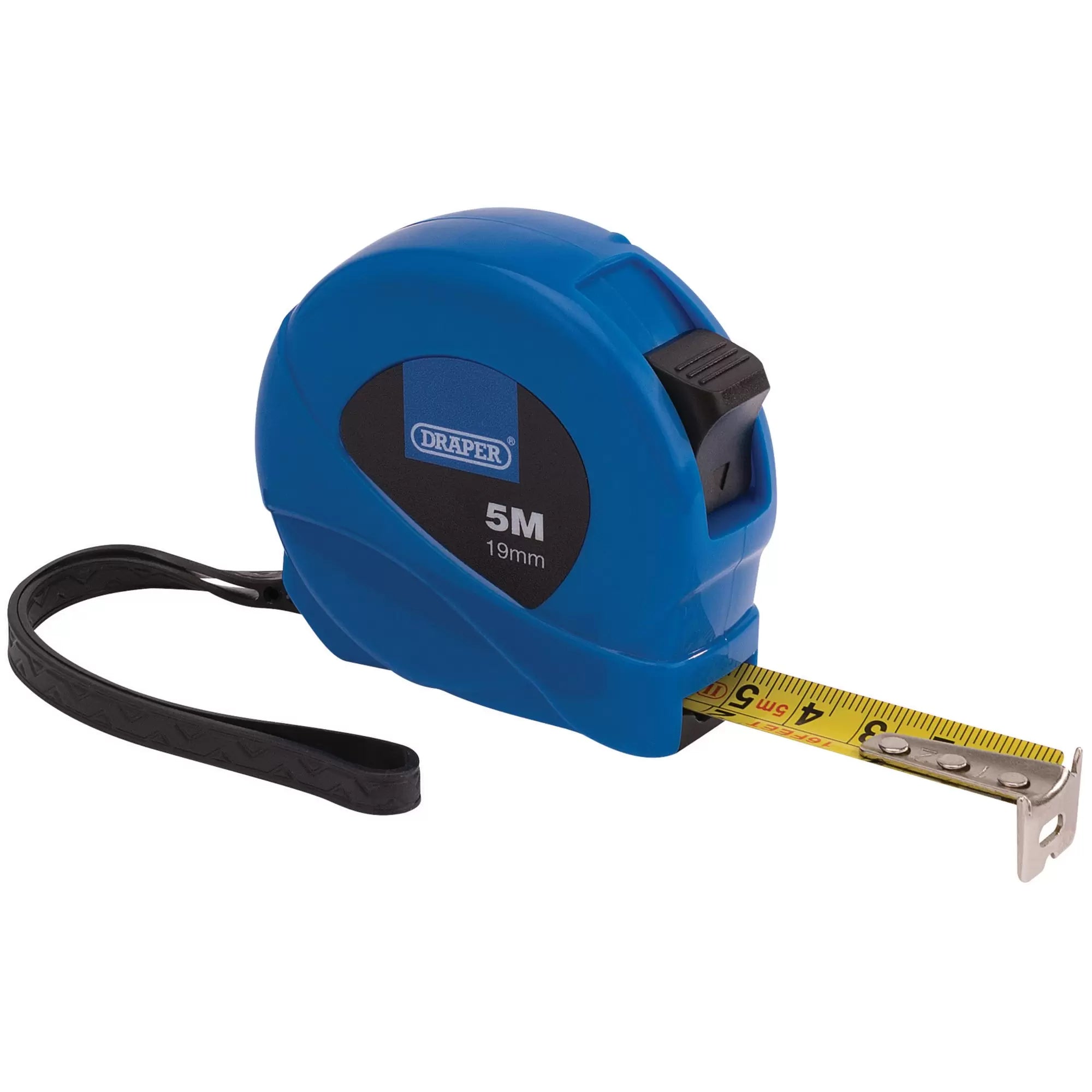 Draper Tools - 75881 - Measuring Tape, 5m/16ft x 19mm, Blue