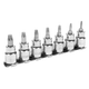 Premier Lock-On™ TRX-Star* Socket Bit Set 3/8"Sq Drive 7pc