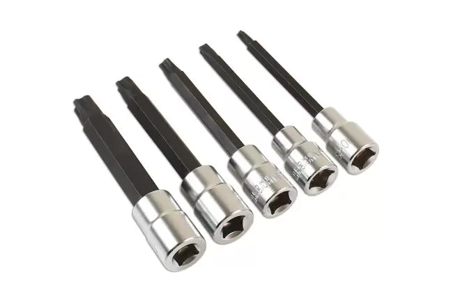 Laser - 7608 - Mortorq Socket Bit Set 3/8"D 5pc