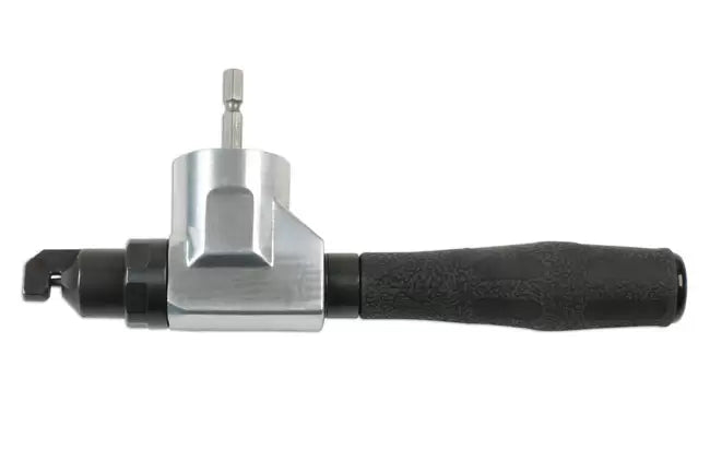 Laser - 7693 - Sheet Metal Nibbler - Cordless Drill Attachment