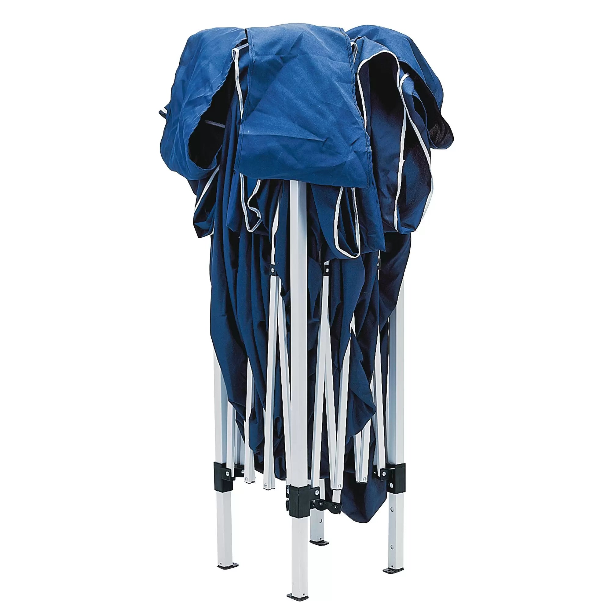 Draper Tools - 76940 - Concertina Gazebo, 3 x 3m, Blue