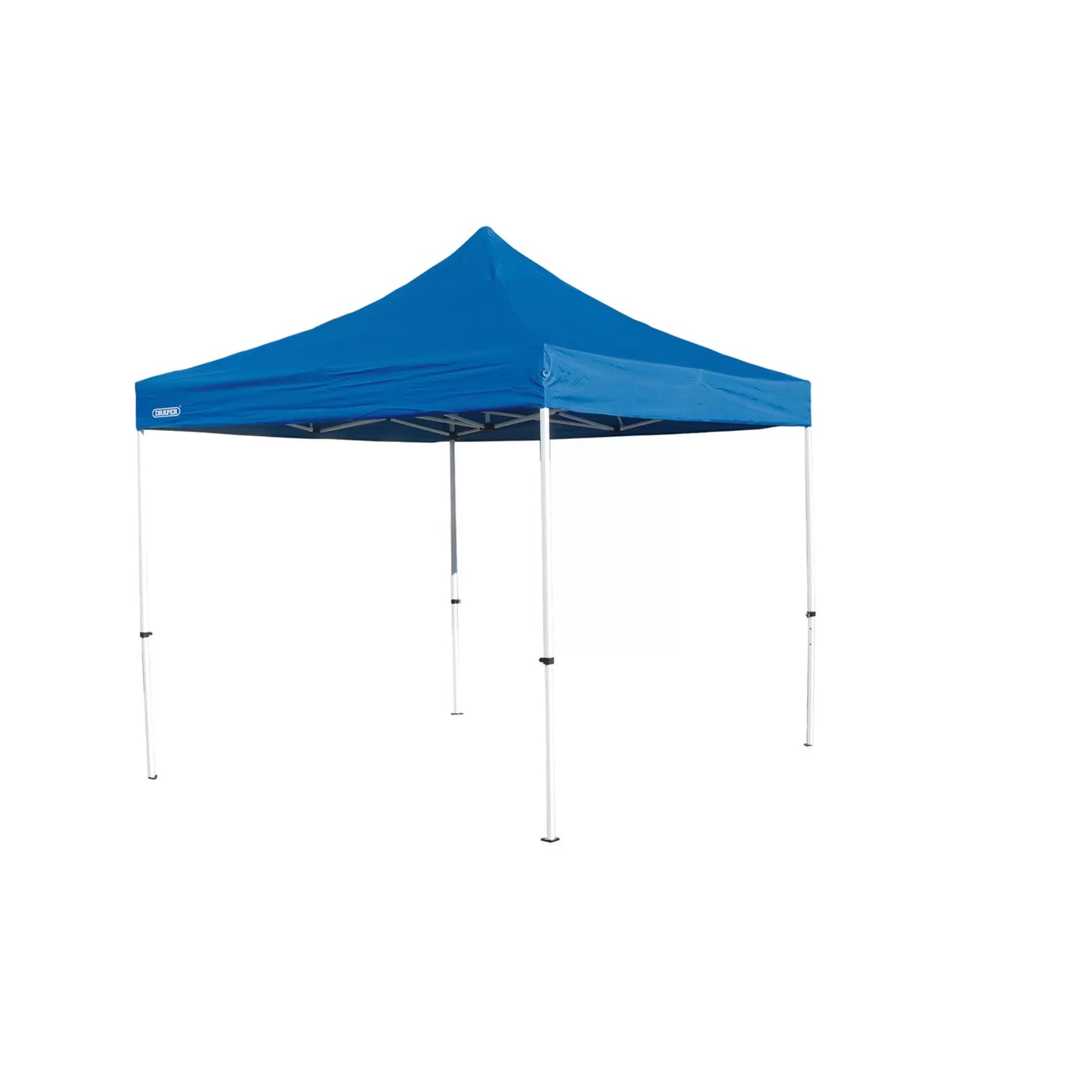Draper Tools - 76942 - Folding Gazebo, 3 x 3m, Blue