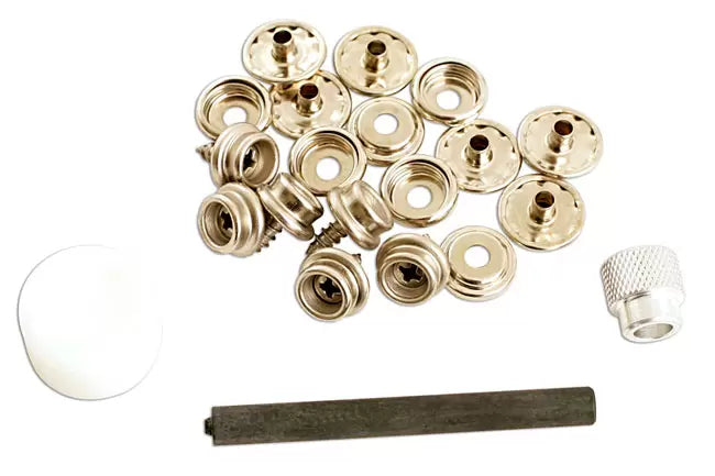 Gunson - 77116 - Press Stud Repair Kit - 15pc