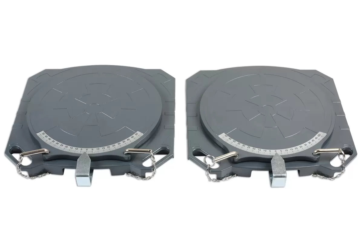Gunson - 77158 - Steering Turntables - Aluminium 4000kg (Pair)