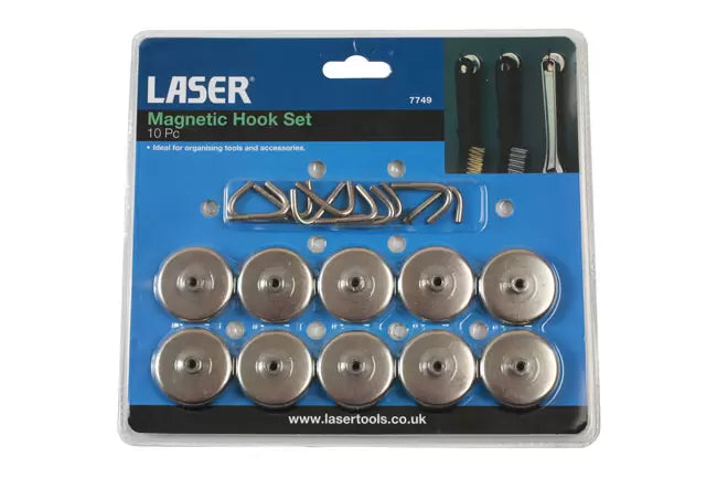 Laser - 7749 - Magnetic Hook Set 10pc