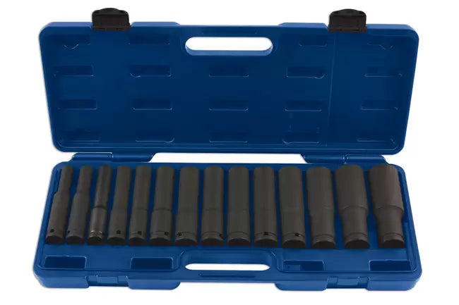 Laser - 7759 - Extra Deep Impact Socket Set 1/2"D 14pc