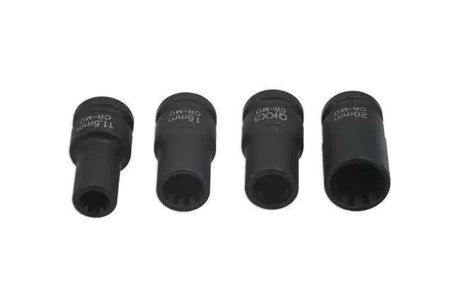 Laser - 7809 - Brake Caliper Socket Set 1/2"D - for VAG