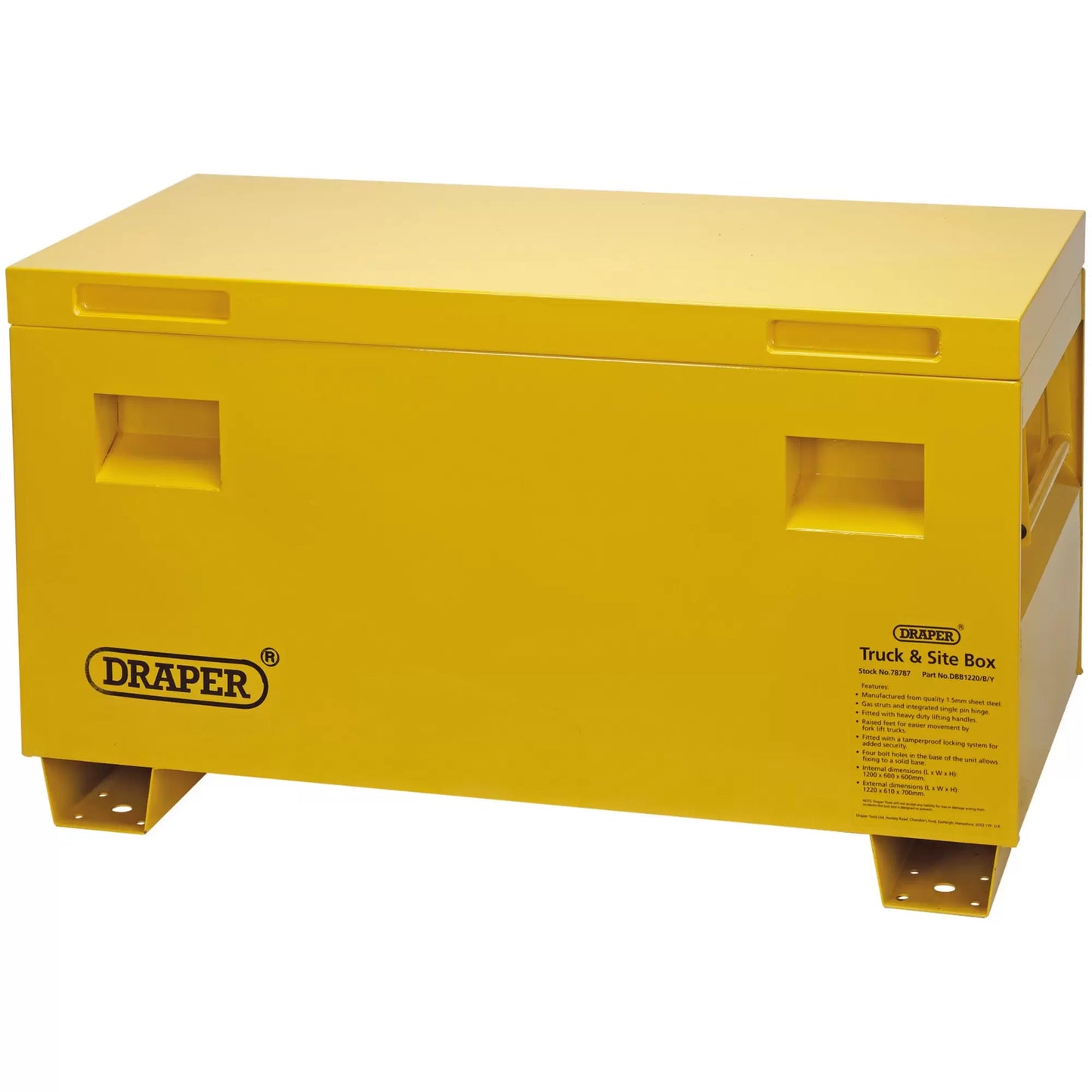 Draper Tools - 78785 - Truck and Site Box, 36"/915 x 470 x 590mm