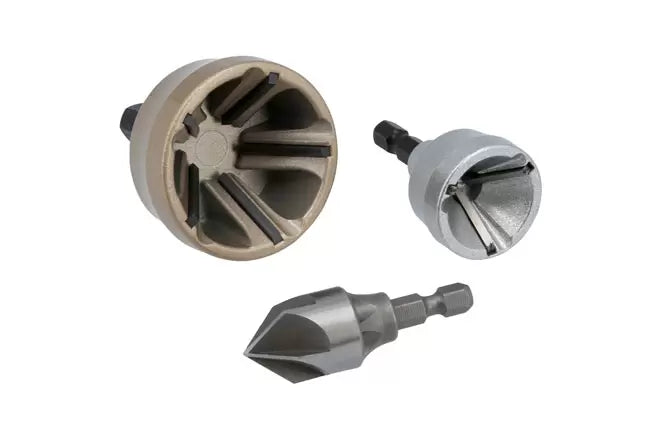 Laser - 7884 - Internal & External Deburr/Chamfer Tool Set 3pc