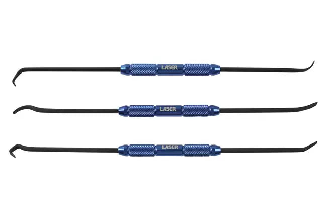 Laser - 7886 - Mini Pry Bar Set 3pc