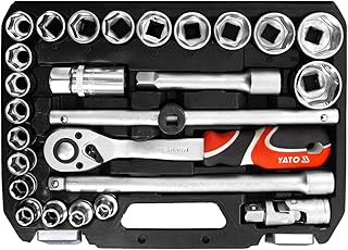 Yato YT-38752 26-Piece 1/2-Inch Drive Socket Set