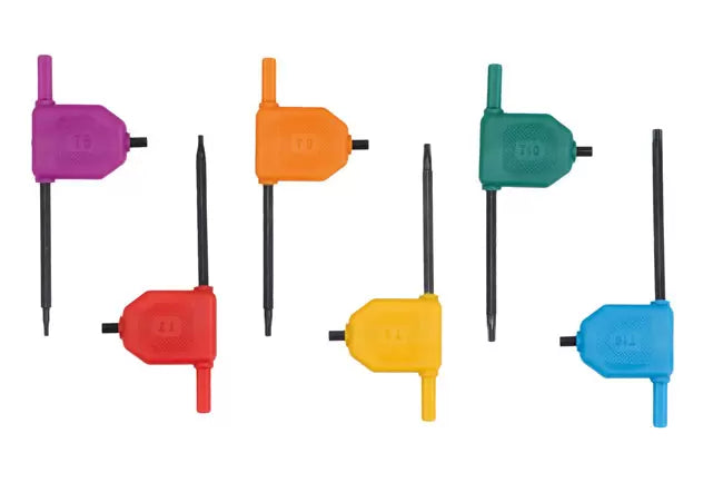 Laser - 7911 - Tamperproof Star Key Set 6pc