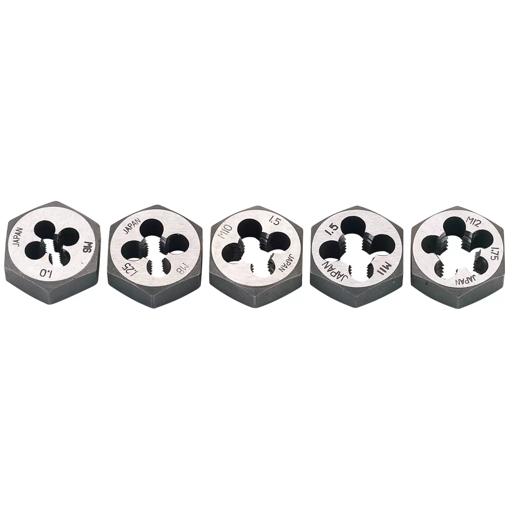 Draper Tools - 79198 - Metric Hexagon Die Nut Set (5 Piece)