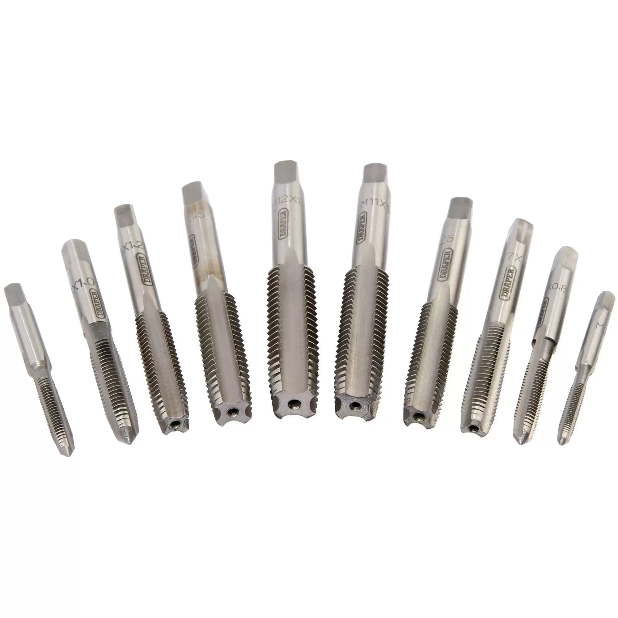 Draper Tools - 79200 - Metric Hand Tap Set (10 Piece)