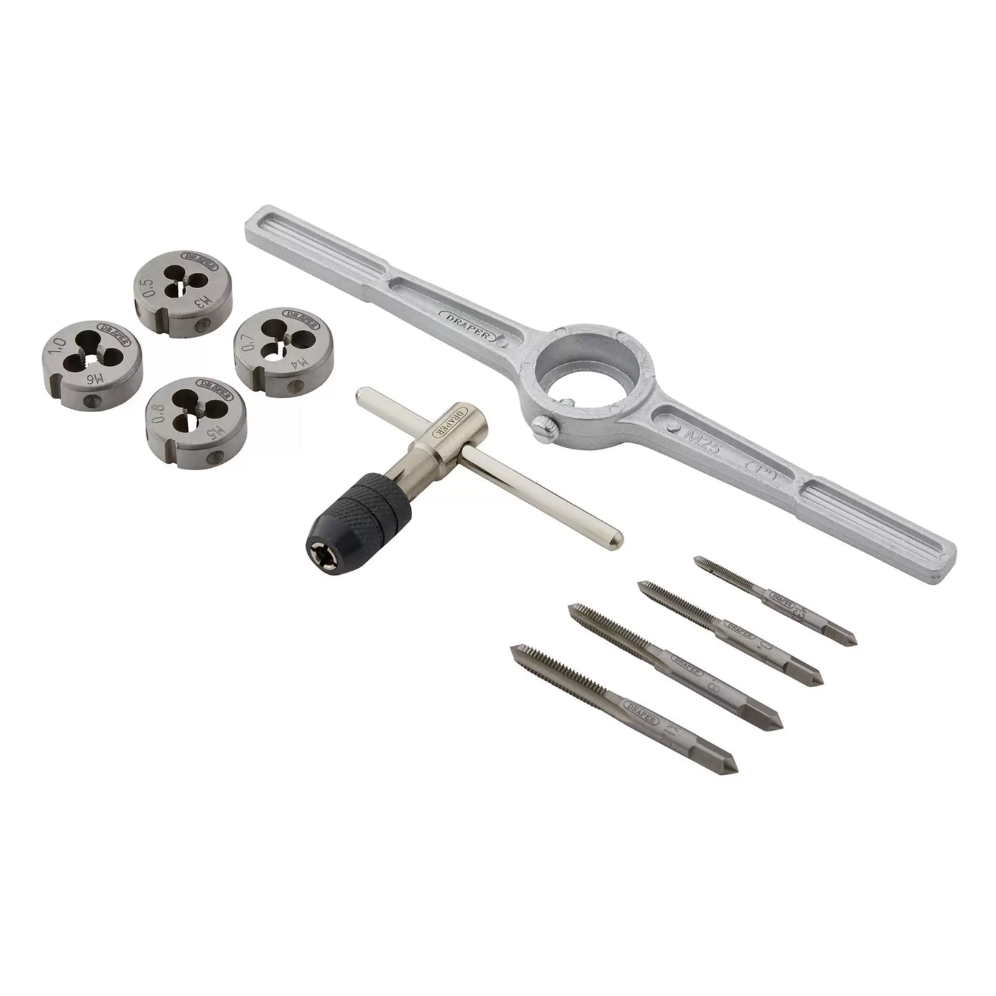 Draper Tools - 79201 - Metric Tap and Die Set (10 Piece)