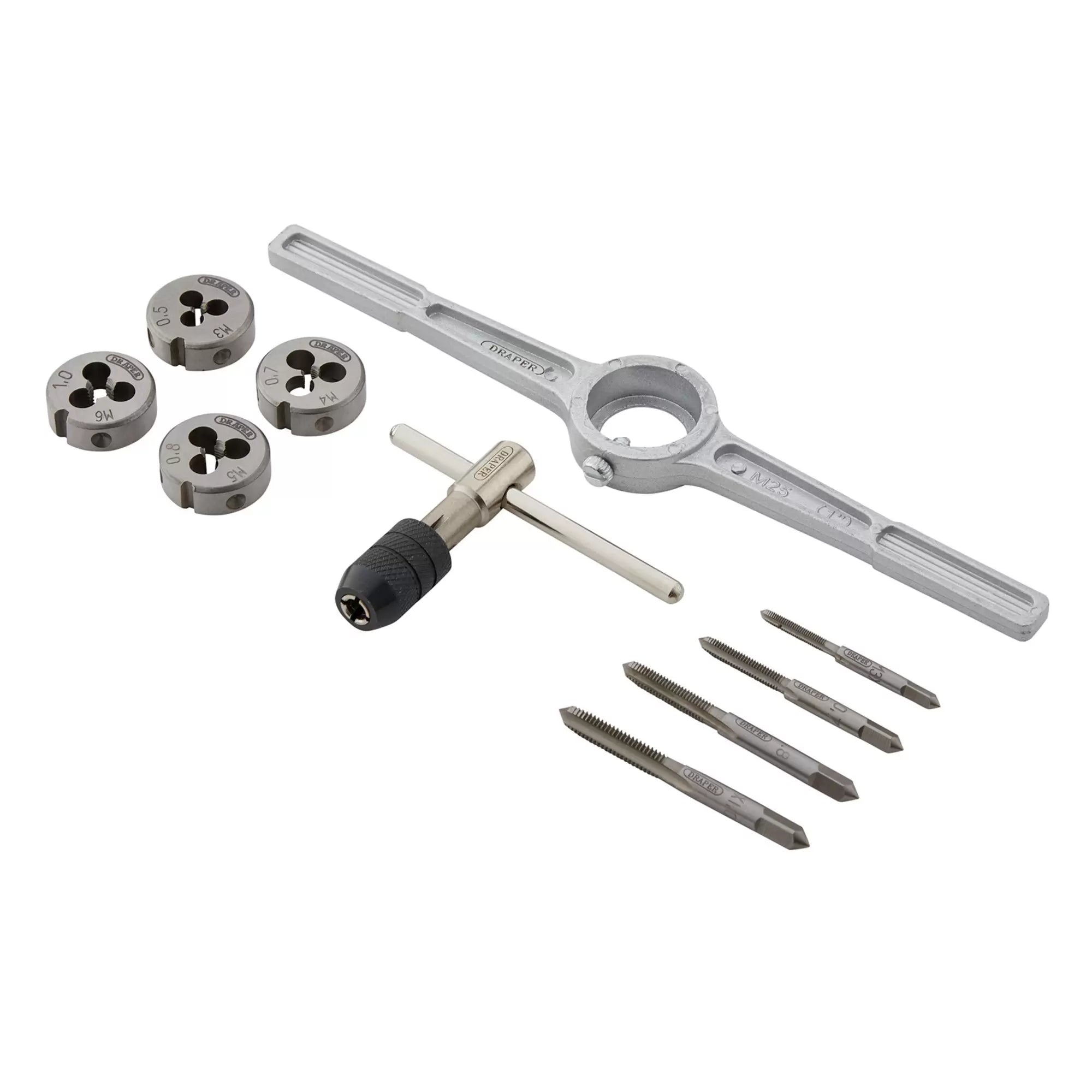 Draper Tools - 79201 - Metric Tap and Die Set (10 Piece)