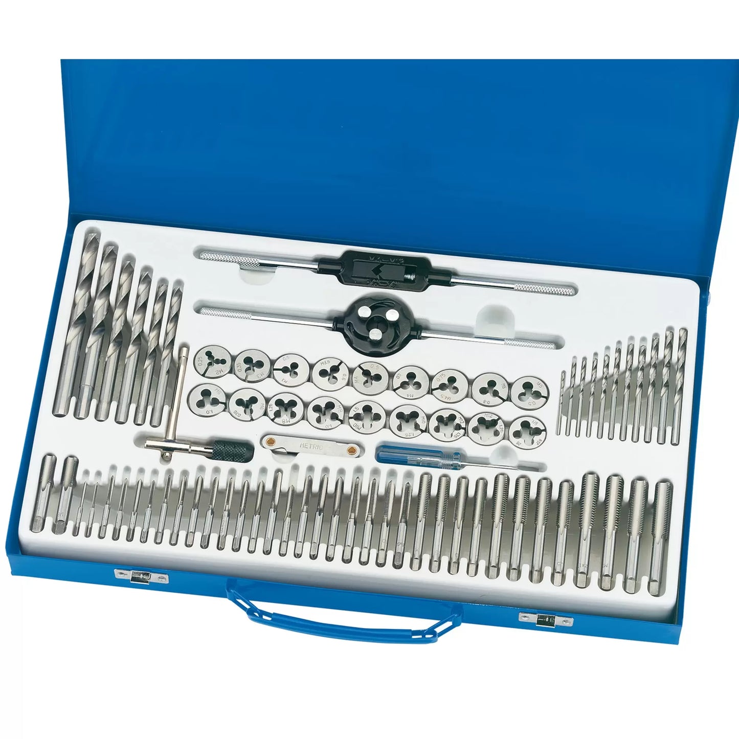 Draper Tools - 79205 - Combination Tap and Die Set Metric and BSP (76 Piece)