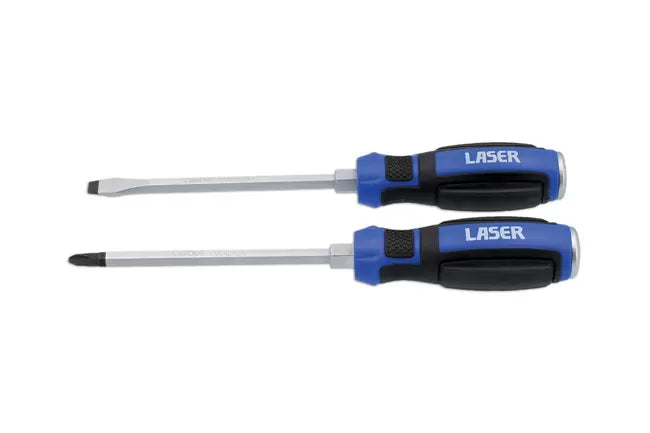 Laser - 7938 - Pound Thru Screwdriver Set 2pc