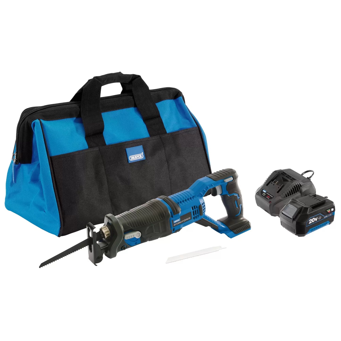 Draper Tools - 79885 - Draper Storm Force® 20V Reciprocating Saw Kit